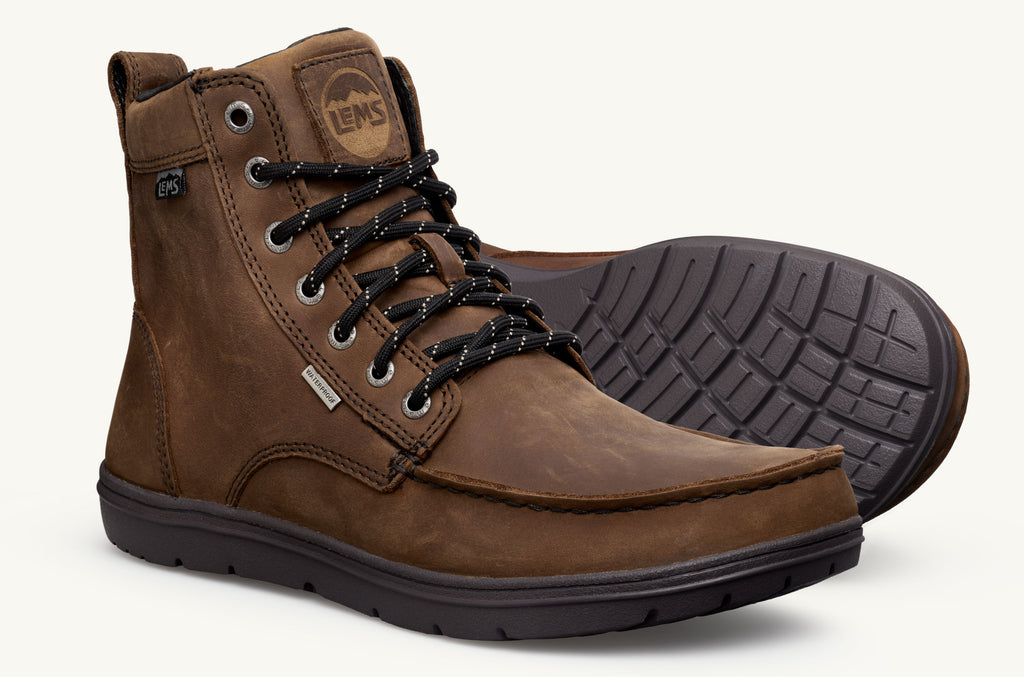 Boulder Lems Botas Impermeables Hombre Marrones | GYI3817EZ