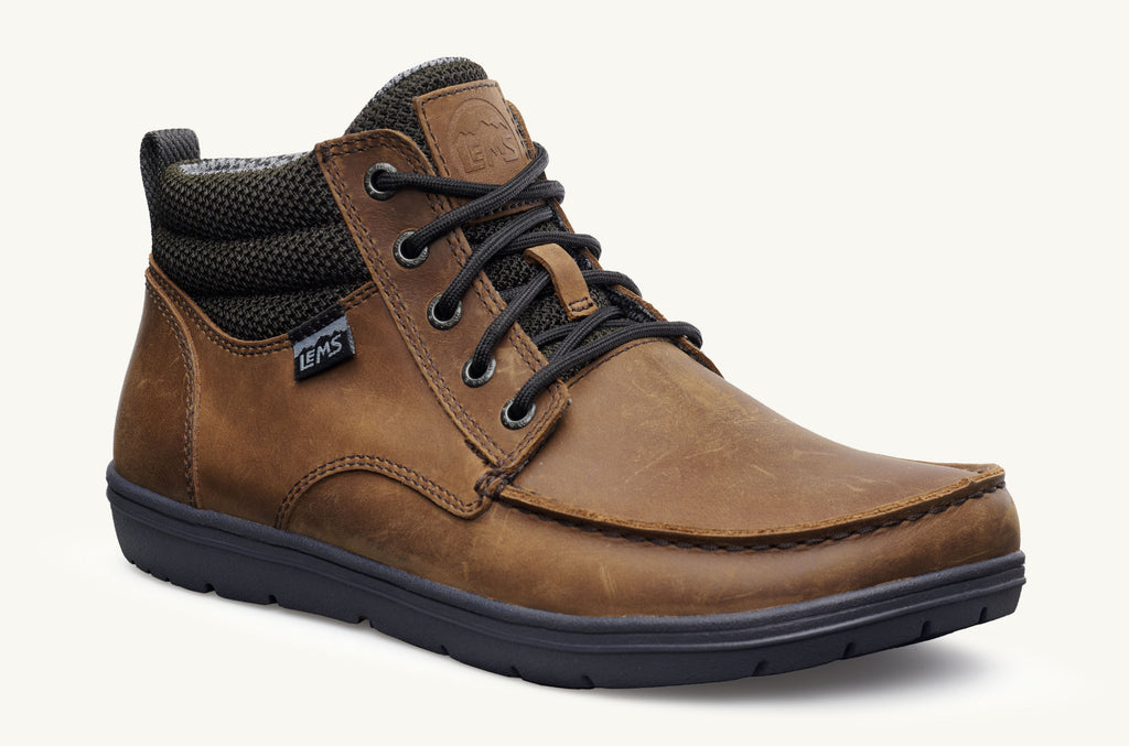 Boulder Lems Cuero Botas Hombre Marrones | XKF807MU