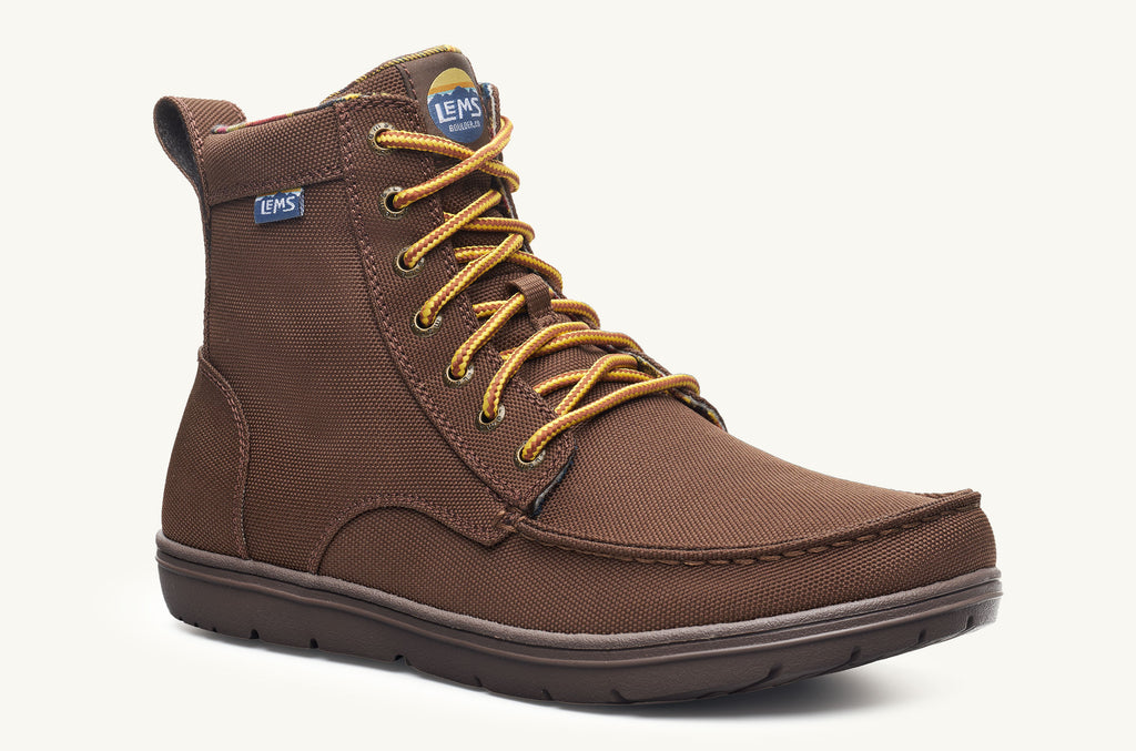 Boulder Lems Nylon Botas Hombre Marrones Oscuro | UWG5257EO