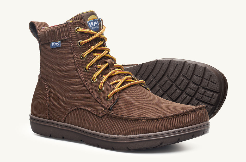 Boulder Lems Nylon Botas Hombre Marrones Oscuro | UWG5257EO