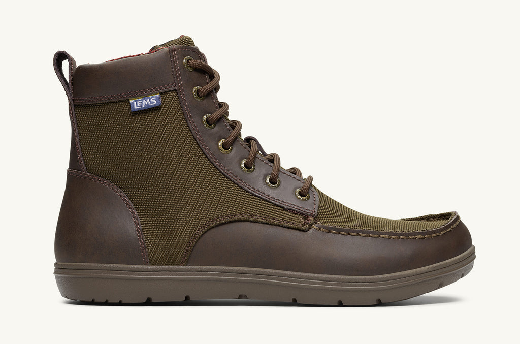 Boulder Lems Nylon Botas Hombre Verde Oliva | FMP8584JZ