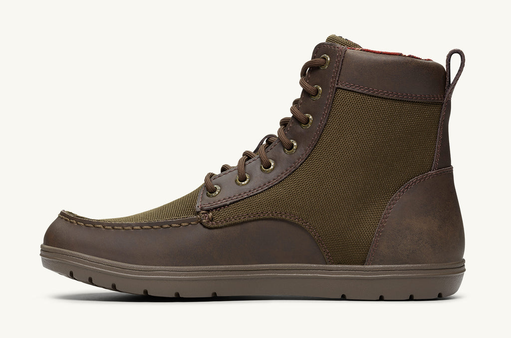 Boulder Lems Nylon Botas Hombre Verde Oliva | FMP8584JZ