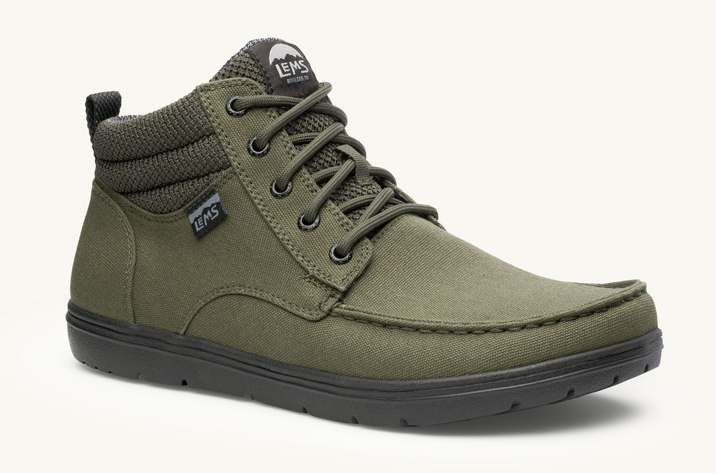 Boulder Lems Vegan Botas Hombre Verde | QNN323AQ