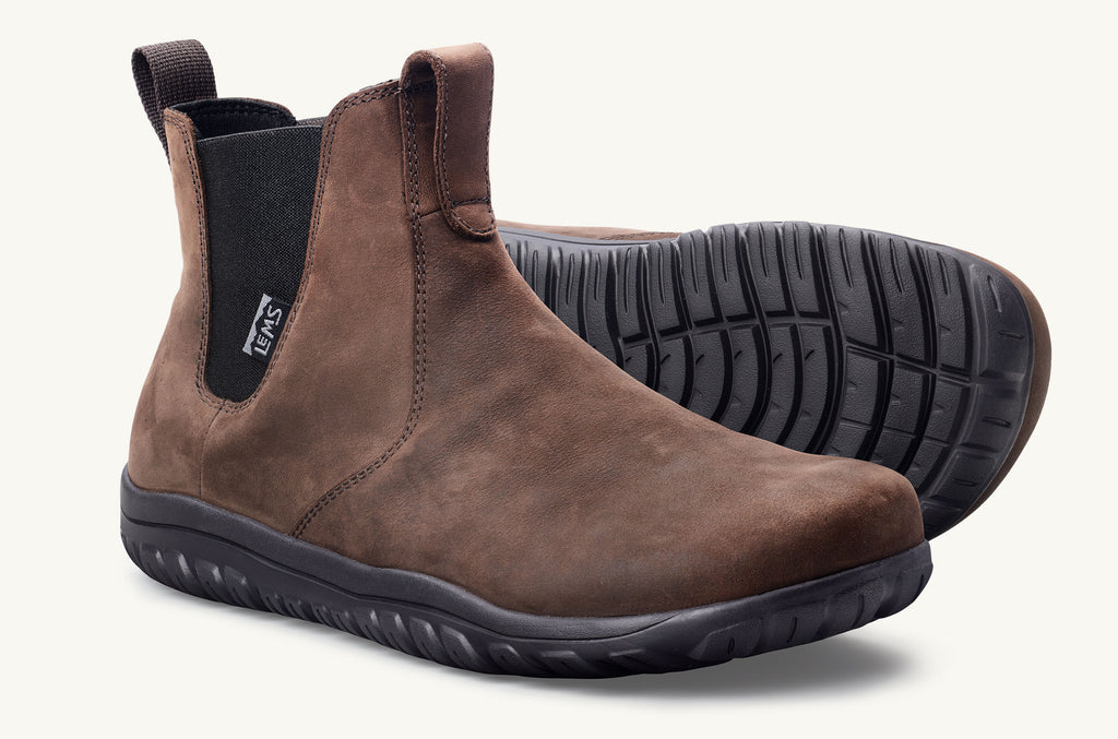 Chelsea Lems Botas Impermeables Hombre Marrones Oscuro | LAG383TD