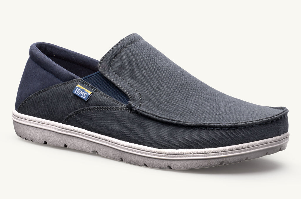 Drifter Lems Zapatos Slip On Hombre Gris Azul Marino | VQL4015RU