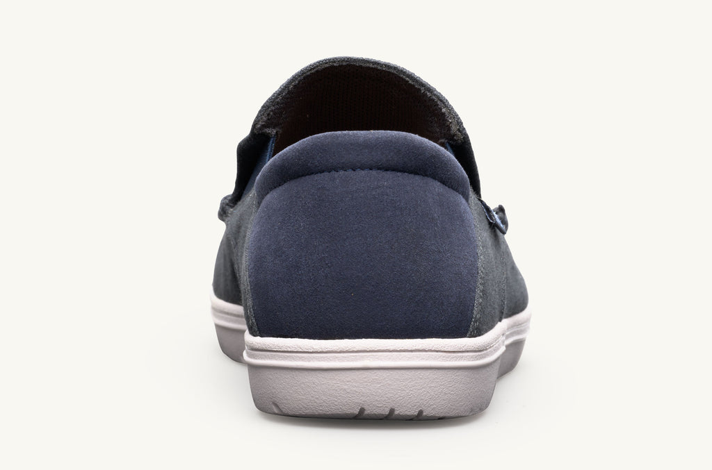 Drifter Lems Zapatos Slip On Hombre Gris Azul Marino | VQL4015RU