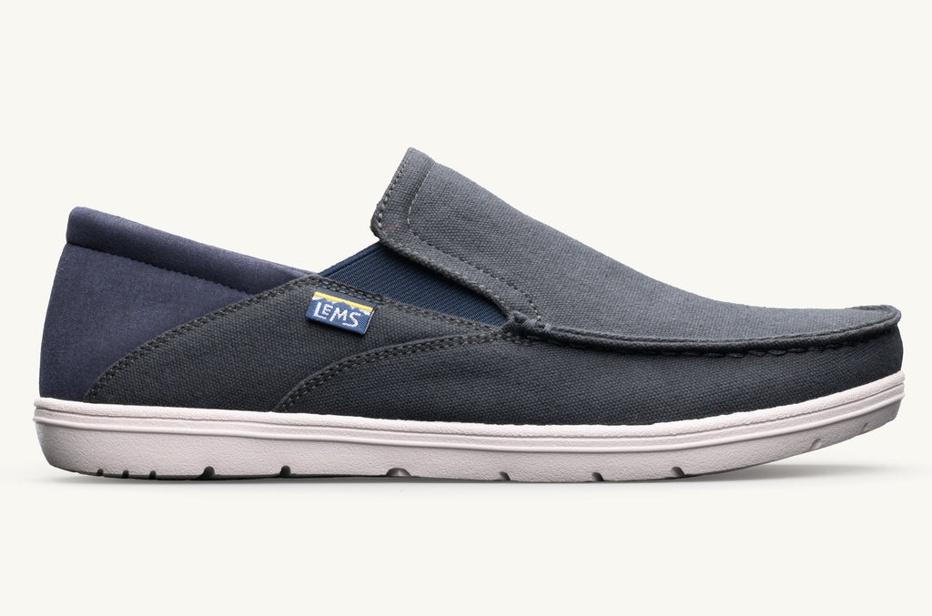 Drifter Lems Zapatos Slip On Hombre Gris Azul Marino | VQL4015RU