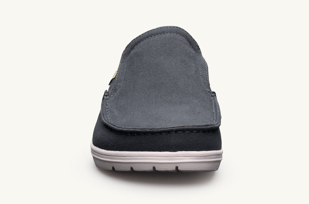 Drifter Lems Zapatos Slip On Hombre Gris Azul Marino | VQL4015RU