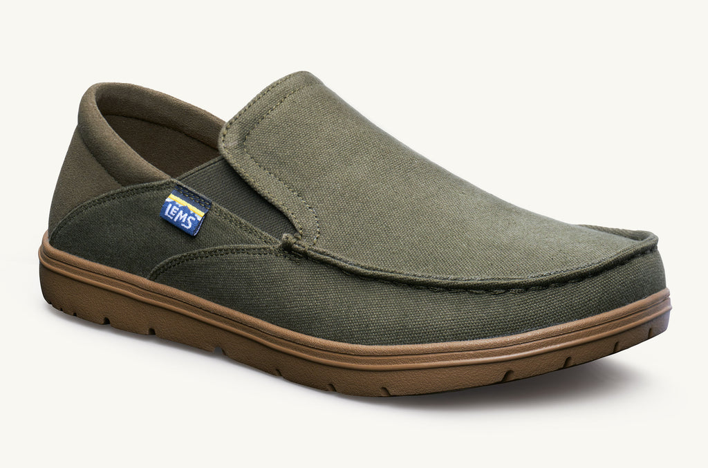 Drifter Lems Zapatos Slip On Hombre Verde Oliva | PII2211BL