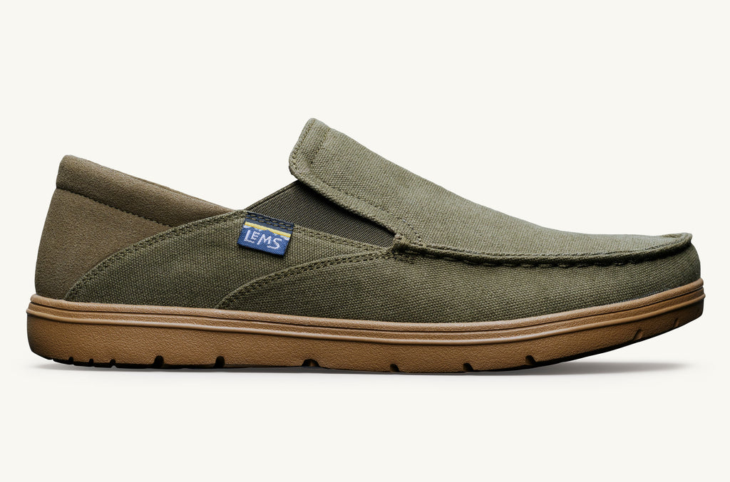 Drifter Lems Zapatos Slip On Hombre Verde Oliva | PII2211BL