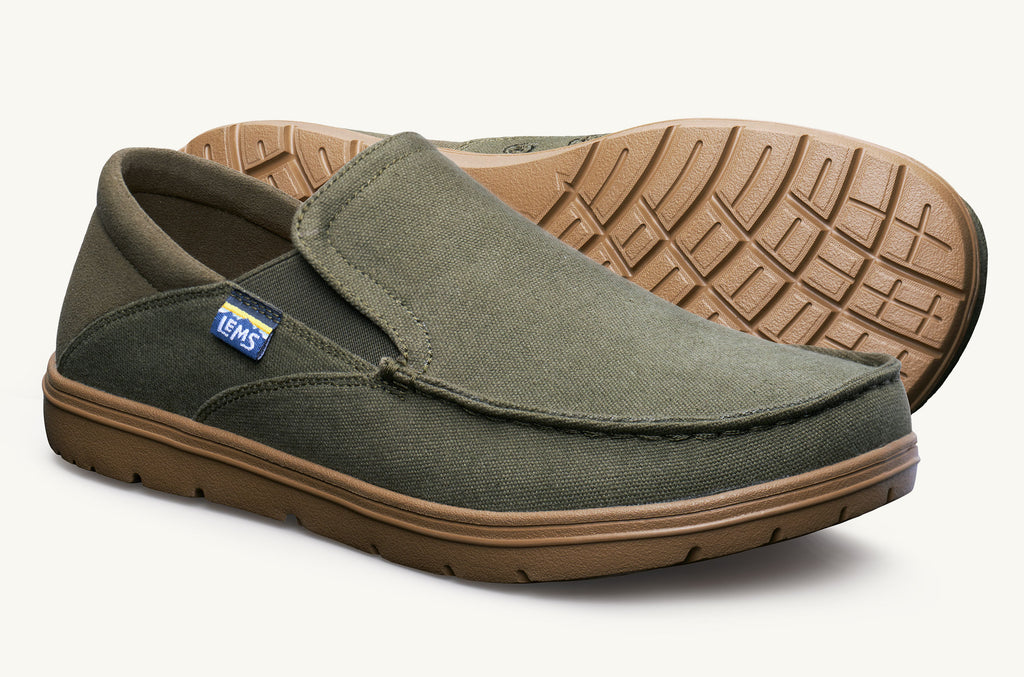 Drifter Lems Zapatos Slip On Hombre Verde Oliva | PII2211BL