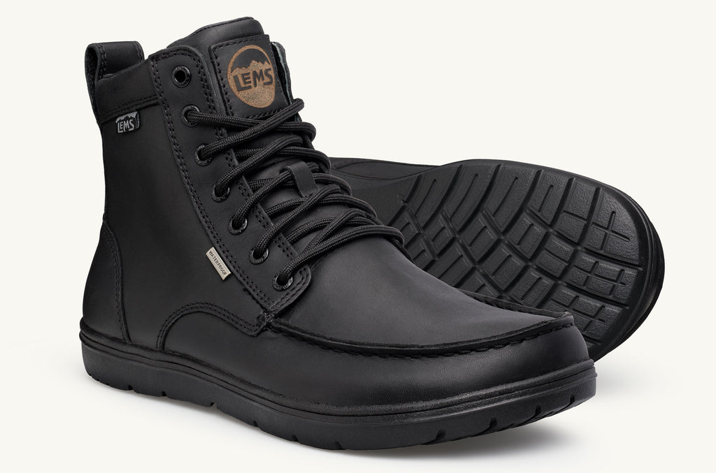 Boulder Lems Botas Impermeables Hombre Negras | THD4452PT