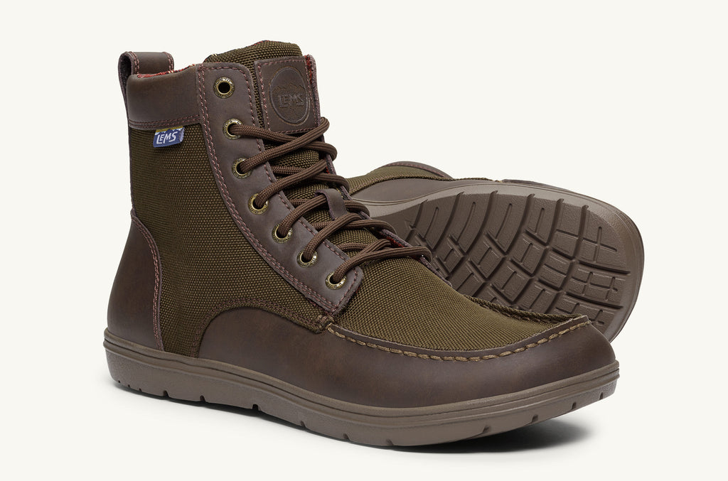 Boulder Lems Nylon Botas Hombre Verde Oliva | FMP8584JZ